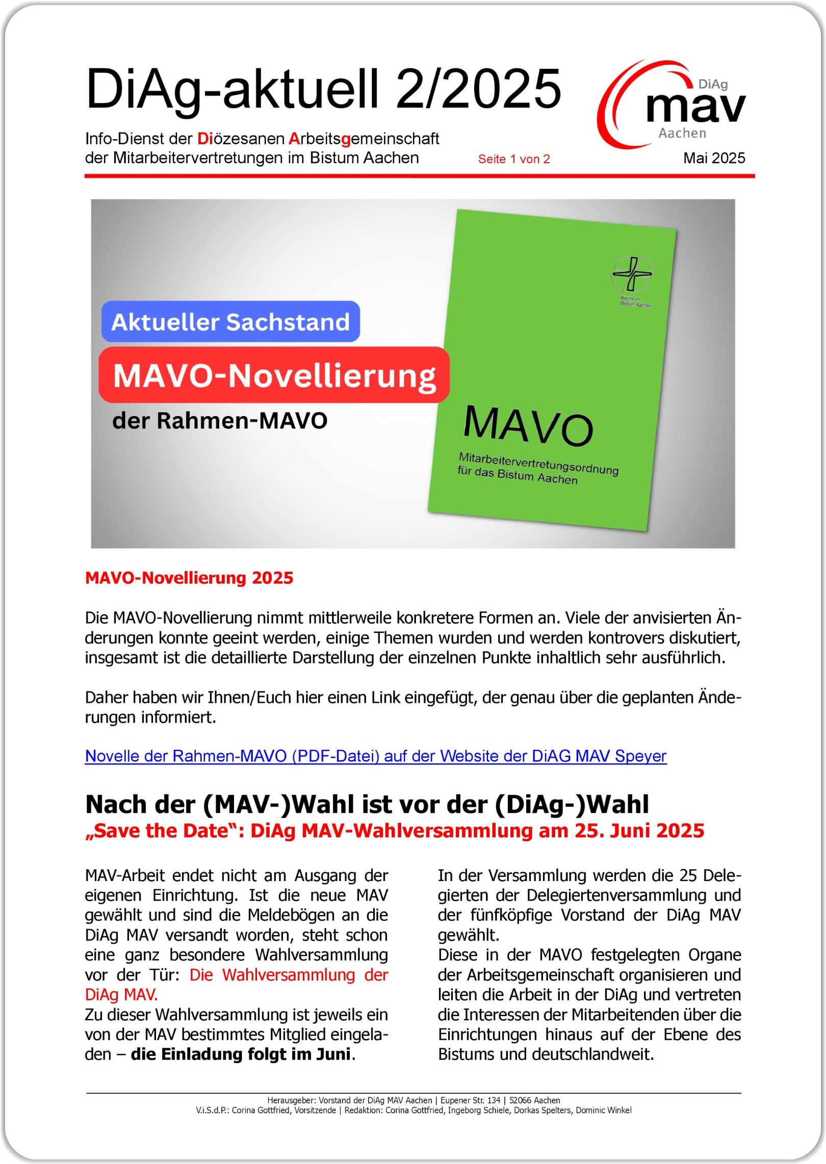 2025-05-26 DiAg-aktuell 2025-02_final_Cover_schatten (c) DiAg MAV Aachen
